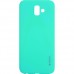 Capa para Samsung Galaxy J6 Plus - Emborrachada Movil Amarela